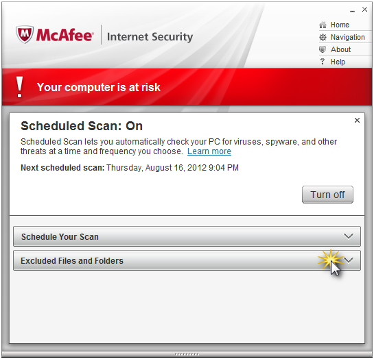 Install SoftActivity Keylogger on computers with McAfee ...