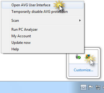 add exception avg antivirus