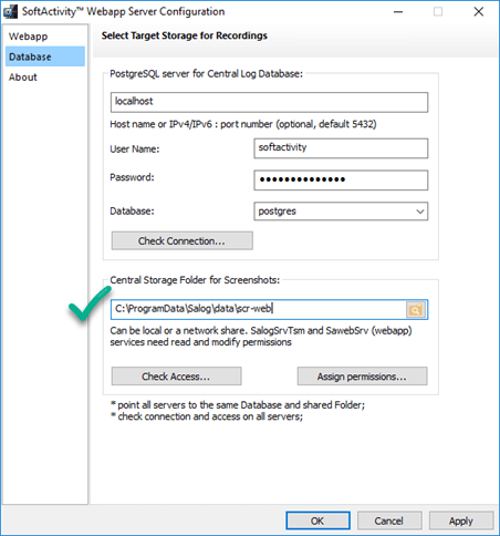 Monitor postgresql activity