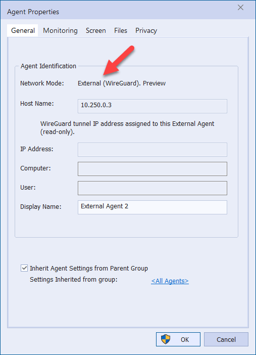 Add External Agent dialog